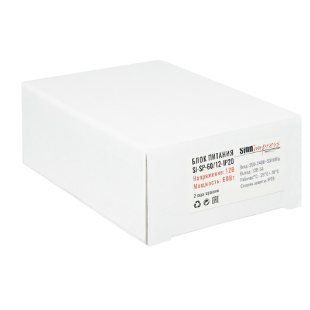 Блок питания SignImpress SI-SP-60/12-IP20