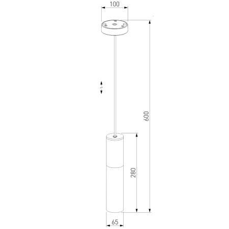 Уличный подвесной светильник Elektrostandard Glas (Глас) 4690389193552