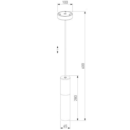 Уличный подвесной светильник Elektrostandard Glas (Глас) 4690389193552 - фото 5