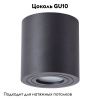 Светильник накладной Arte Lamp Galopin (Галопин) A1460PL-1BK