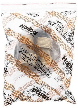 Смеситель для ванны и душа Haiba HB2208-2 настенный хром