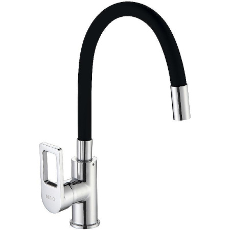 Смеситель для кухни D-Lin D155308-1 на мойку черный