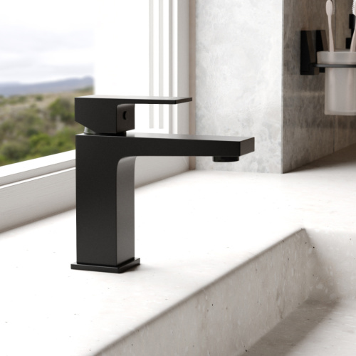 Смеситель WasserKRAFT Abens 2000 2003 на раковину черный - фото 2