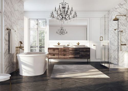 Смеситель Webert Ottocento OT700102065 на раковину бронза - фото 4