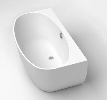 Ванна акриловая Vagnerplast Benin KRBV178BEN9X-64 170х80 пристенная овальная без каркаса