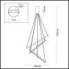 Светильник подвесной Odeon Light Cometa (Цомета) 3860/48B