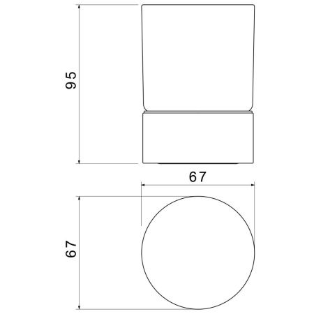 Стакан Timo Saona 13231/16