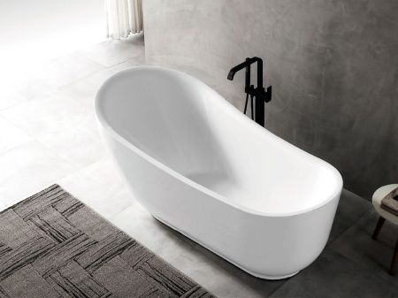 Ванна акриловая Abber AB9288 180х90 отдельностоящая овальная с каркасом