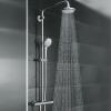 Душевая стойка Grohe Euphoria 27420001 настенная цвет хром с термостатом