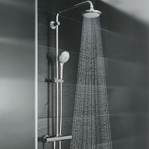 Душевая стойка Grohe Euphoria 27420001 настенная цвет хром с термостатом - фото 4