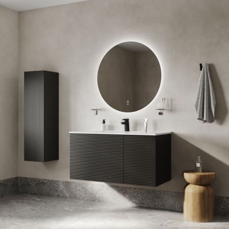 Тумба с раковиной Iddis Bild BIL10G0i95K 100х50 подвесная цвет серый