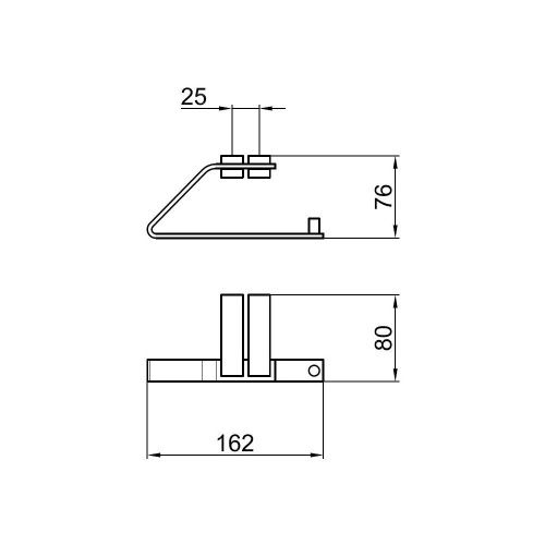Бумагодержатель Webert Wolo WO500801015 - фото 3