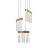 Светильник подвесной Delight Collection P98057-3 antique brass