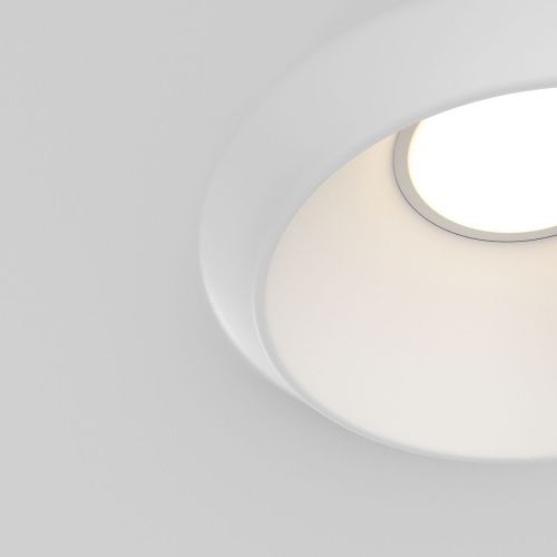 Светильник встраиваемый Maytoni Technical Gyps Modern DL124-GU10-01-TRS-W - фото 3