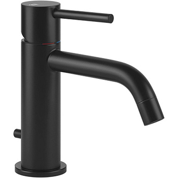 Смеситель Gessi Emporio Via tortona 18601#299 на раковину черный без термостата