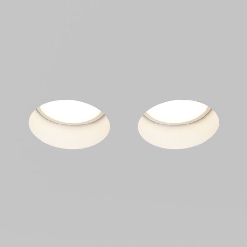 Светильник встраиваемый Maytoni Technical Gyps Modern DL123-GU10-02-W - фото 4