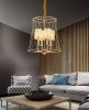 Люстра подвесная Lumina Deco Berton (Бертон) LDP 8013-4 F.GD