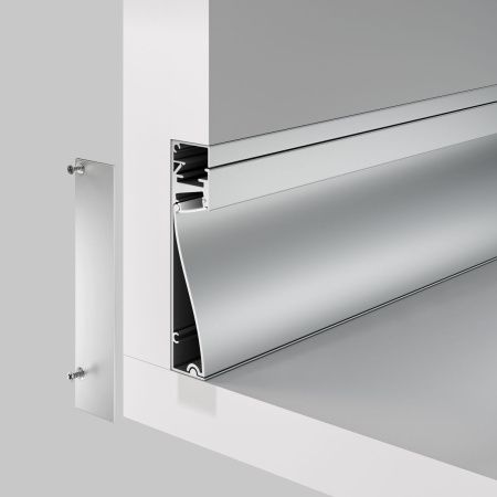 Алюминиевый профиль плинтус Maytoni Led Strip ALM-8018-S-2M