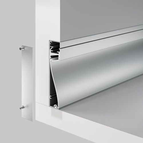 Алюминиевый профиль плинтус Maytoni Led Strip ALM-8018-S-2M - фото 2