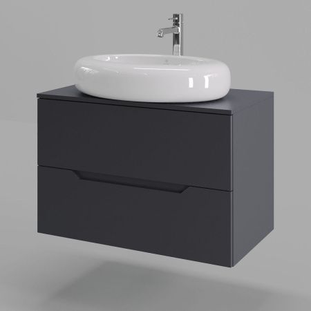 Тумба с раковиной Orange Line Li-80TugMDF+B08-640W 80х50