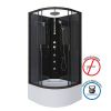 Душевая кабина Niagara Classic 65081434BKTG 90х90 четверть круга без крыши ориентация универсальная