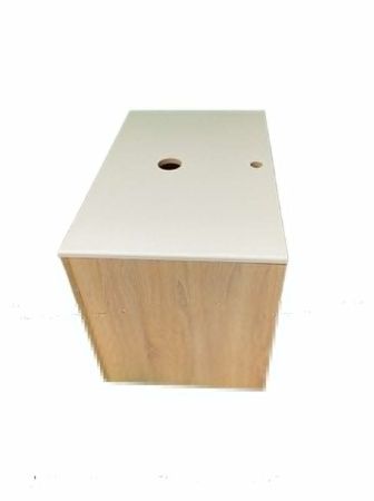 Тумба с раковиной Sintesi STL.W7817_SIN-LVB-APP-409 60х60 подвесная цвет бежевый