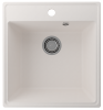 Кухонная мойка Ulgran Quartz Forte 460-01 46х50 цвет белый