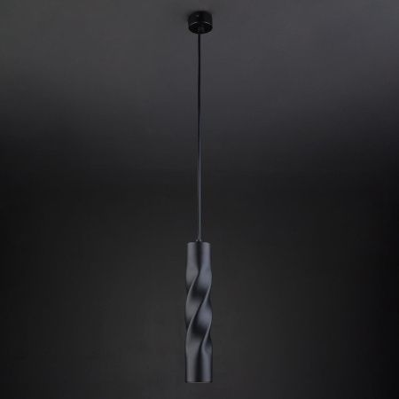 Светильник подвесной Eurosvet Scroll (Сцролл) 50136/1 LED черный