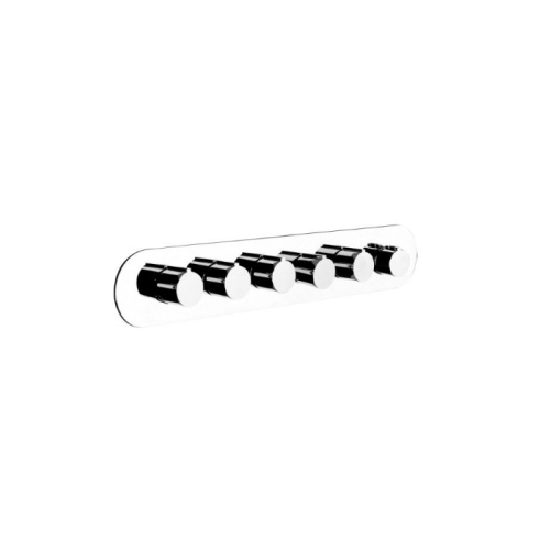 Смеситель для душа Gessi Tondo 43070#031 встраиваемый в стену хром с термостатом (внешняя часть) - фото 2
