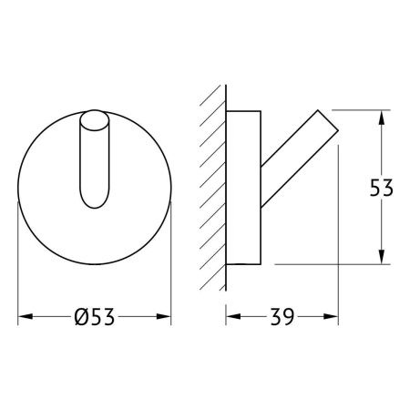 Крючок Artwelle Harmonie HAR 001
