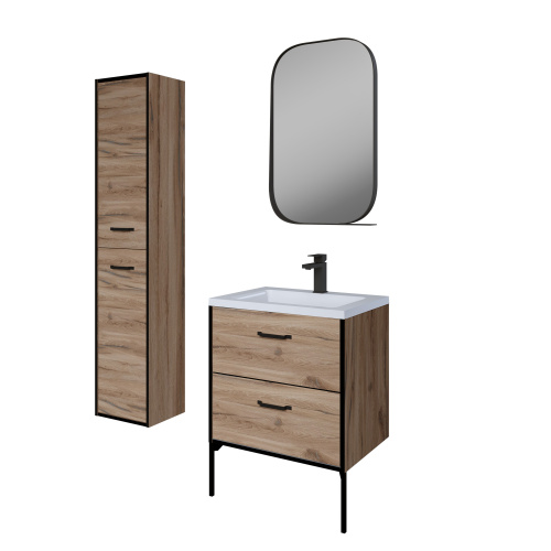 Раковина Madera Модуль 4627173210782 накладная цвет белый - фото 2