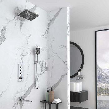 Душевая система Vincea VSFW-433TI4CH встраиваемая в стену с термостатом