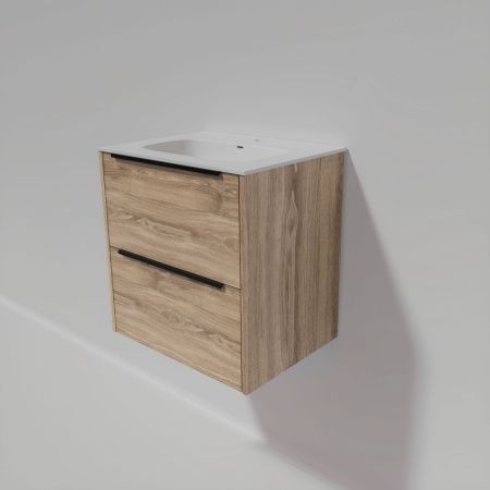 Тумба под раковину La Fenice Tesoro FNC-01-TES-DNN-60-2 60х40 подвесная цвет коричневый