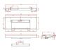 Раковина из искусственного камня Armadi Art Flat 859-120-CLCT 120х50 подвесная цвет белый без отверстий под смеситель