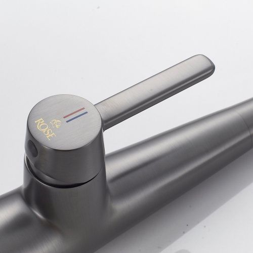 Смеситель для кухни Rose R213T на мойку оружейная сталь - фото 5