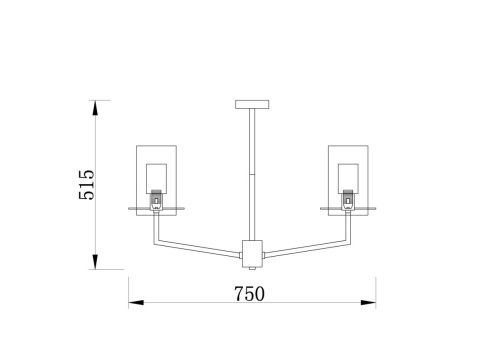 Светильник подвесной Freya Felicity Modern FR5206PL-06FG - фото 3