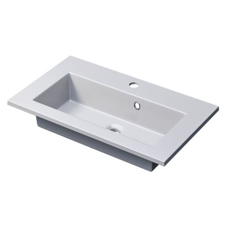 Раковина керамическая Uperwood Aurora RAurora60wg 60х40 полувстраиваемая цвет белый
