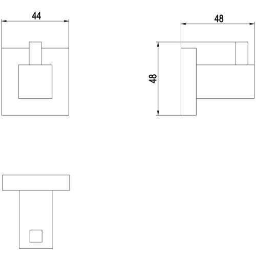 Крючок Timo Selene 17011/17 - фото 2 Крючок Timo Selene 17011/17 - фото 2
