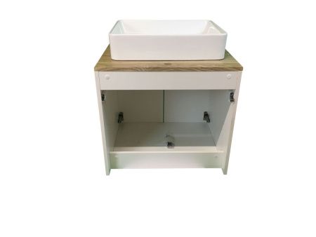 Тумба с раковиной Sintesi STL.W7024_SIN-LVB-APP-407 60х60 подвесная цвет коричневый