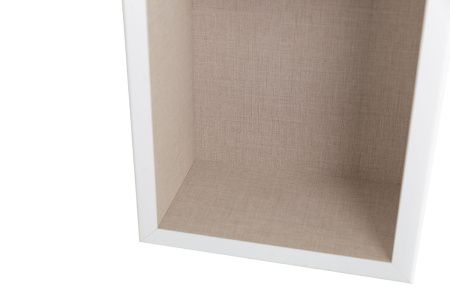 Полка Cezares 53143 20х100 подвесная цвет белый