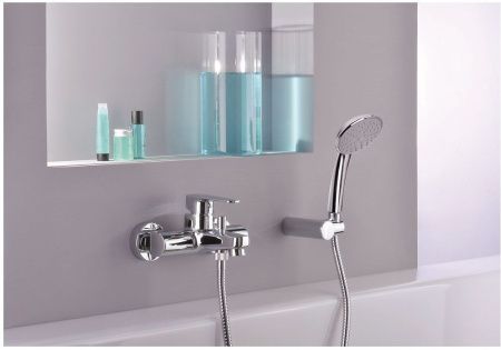 Смеситель для ванны с душем Paffoni Sly SY022CR настенный хром