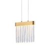 Светильник подвесной Delight Collection P98057-1 antique brass
