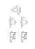 Биде подвесное Vitra Integra Square 7083B003-0288 цвет белый