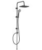 Душевая стойка Aquanet Passion AF300-70-RC-B настенная цвет черный
