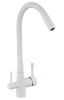 Смеситель для кухни Savol S-L1806W-02 на столешницу белый