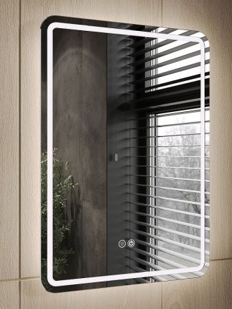 Зеркало с подсветкой и антизапотевателем Orange Nature ONP-50ZE 50х70