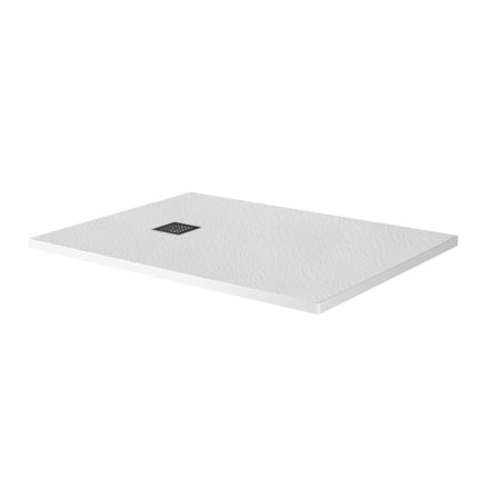 Душевой поддон из искусственного камня BelBagno UNO TRAY-MR-UNO-AH-120/80-35-W-NO 120х80 белый