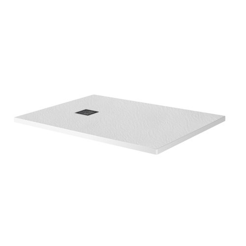 Душевой поддон BelBagno UNO TRAY-MR-UNO-AH-100/80-35-W-NO 100х80 искусственный мрамор белый - фото 2