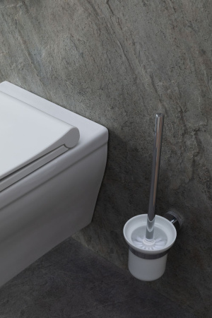 Чаша унитаза подвесная Allen Brau Infinity 4.21011.20 цвет белый без сиденья безободковая каскадный смыв