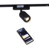 Трековый магнитный светильник Reluce 13009-9.3-001UR magnetic Led7W BK CCT+SMART